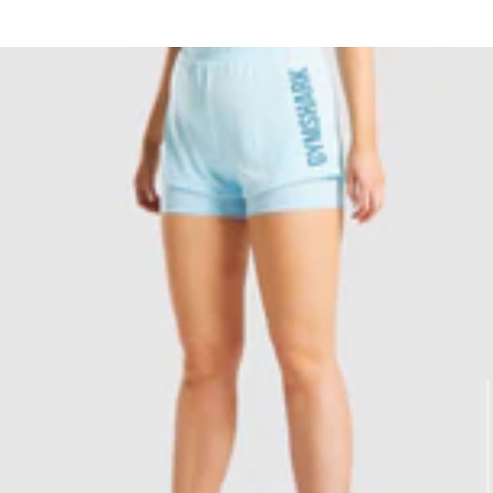 Gymshark Mesh Shorts With Liner - image 1
